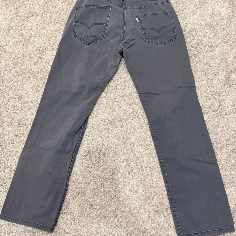 Levi’s Men's Gray Straight Leg Jeans